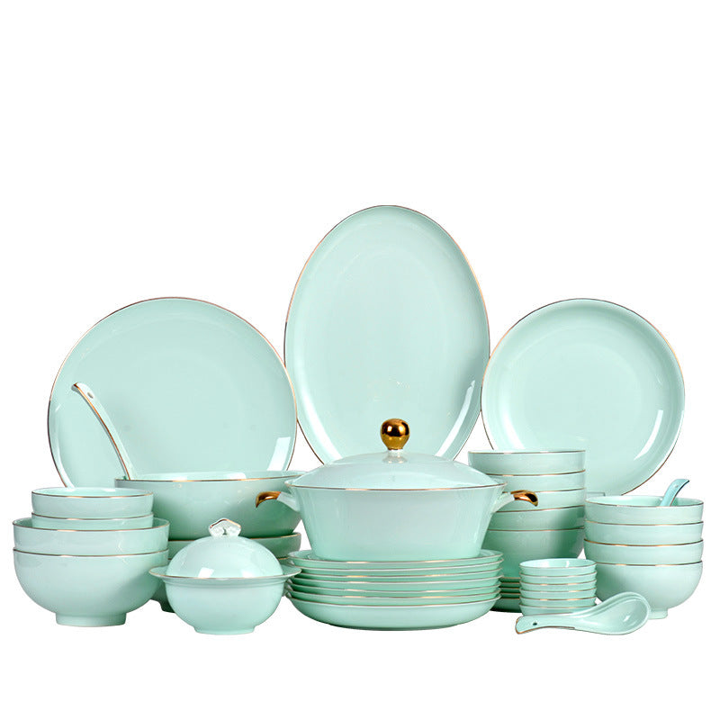 Limited Collection: Jingdezhen Celadon Underglaze Tableware Gift Sets